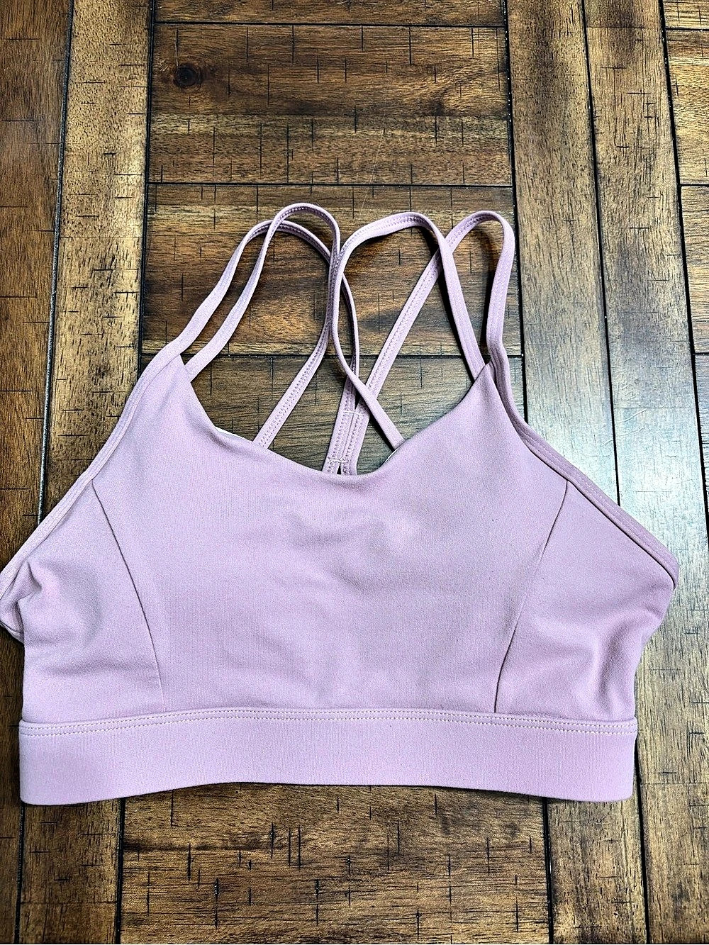 Running Girl Pink Sports Bra Size XS